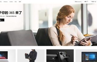 微軟科技產品中國官網建設 高端網站設計與制作的藝術